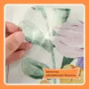 Handgemalte Regenbogen-Blumen Wandsticker – Selbstklebend. Produktbild-Vorschau 5