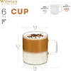 Tazza in vetro Wilmax da 100 ml, vetro borosilicato Anteprima dell’immagine prodotto 3