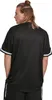 Urban Classics - Oversized Stripes Mesh Shirt schwarz - L Podgląd zdjęcia produktu 7