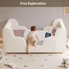 Kinderbett 90 x 200 cm mit gepolstertem Schutzgeländer, Produktbild-Vorschau 18