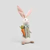 HOMLA KALLE Lapin de Pâques nain debout avec carotte 55 cm Voir les images du produit 4