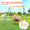 SucceBuy A-Frame Swing Set, 440lbs Kapazität, 40“ Produktbild-Vorschau 4