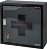 Lékárnička Bathroom Solutions, nerezová ocel/sklo, 30x12x30 Náhled obrázku produktu 1