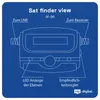 hb-digital Satfinder Digital SF-99 LCD Display Kompass Ton Produktbild-Vorschau 4