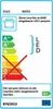 An energy efficiency label for a light fixture. Produktbild-Vorschau