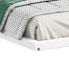 Bodenbett ELOA mit Hausdach 90x200 cm weiß Kiefer massiv, Produktbild-Vorschau 5
