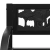 VidaXL 317773, Czarny, Stal, Dorośli i dzieci, 860 mm, 410 Podgląd zdjęcia produktu 4