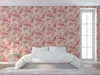 TADESSI Tapete Blumen Florentin M1-No.1300 Vliestapete Rot Produktbild-Vorschau 3