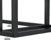 vidaXL Tavolino da computer Nero 50x35x65 cm Vetro Anteprima dell’immagine prodotto 13