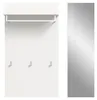 Jam garderobe opstelling 2 delen wit. Anteprima dell’immagine prodotto 2