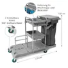Hypafol Reinigungswagen 4x 5 Liter + 2x 18 Liter Eimer | Produktbild-Vorschau 2
