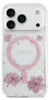 Custodia per iPhone 17 Pro, Guess Resin Flowers Glitter con Anteprima dell’immagine prodotto 3