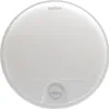 A white, round LED outdoor wall light with a motion sensor is shown against a white background. Produktbild-Vorschau