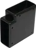 Pertura Winkel Aluminium schwarz 90° Produktbild-Vorschau 2