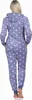 Kuschelig warmer Damen Jumpsuit Schlafanzug Overall aus  in Produktbild-Vorschau 3