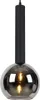 Pendellampe 1-flammig Rauchglas / Schwarz Ø 20cm Produktbild-Vorschau 11