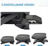 Fußstütze,Fußablage,höhenverstellbar,0-30°neigbar,Schwarz Produktbild-Vorschau 4