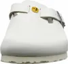 Birkenstock Boston Pantolette, Glattleder, Weiß, Größe 39, Produktbild-Vorschau 22
