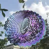 Edelstahl Windspiel 3D Hängende Wind Spinner 25cm Leicht Produktbild-Vorschau 4