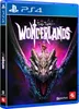 The image shows the front cover of a video game case for 'Tiny Tina's Wonderlands' on PS4. Produktbild-Vorschau