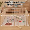 Laufstall - modular-aus massivem Kiefernholz – Laufstall Produktbild-Vorschau 13