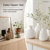 Boltze 5549700, Vase mit runder Form, Porzellan, Weiß, Produktbild-Vorschau 23