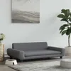 vidaXL Pelíšek pro psy Dark Grey 100x54x33 cm Velvet Náhled obrázku produktu 2