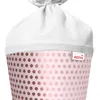 Bastel-Schultüte groß rosa - Punkte mit Glanz-Effekt 70 cm Produktbild-Vorschau 2