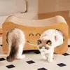 Arbre à chat maison chat lit en carton avec balles 60cm Voir les images du produit 9