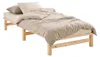 Homestyle4u Holzbett 90x200 mit Lattenrost Palettenbett Produktbild-Vorschau 2