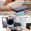 iPhone 14 Pro Max Hülle, Leder Brieftasche Kartenfach Produktbild-Vorschau 6