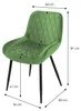ML-Design 4er Set Esszimmerstühle mit Rücken- und Produktbild-Vorschau 7
