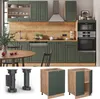 Küchenunterschrank Vicco Fame-Line Grün-Gold Landhaus 60 cm Produktbild-Vorschau 4