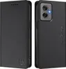Lederhülle für Motorola Moto G55 Hülle Flip Brieftasche Produktbild-Vorschau 2