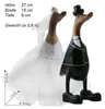 Tokoindah Holzenten Hochzeitspaar 25 cm, 2er-Set Braut & Produktbild-Vorschau 2