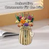 1 Stück Herzform Vase, Holz-Puzzle Vase für Blumenstrauß, Produktbild-Vorschau 4