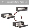 OKWISH Lit Gigogne 90/180x200 cm - Lit Multifonction avec Voir les images du produit 6