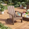 Krzesło COSTWAY Adirondack, odporne na warunki Podgląd zdjęcia produktu 2