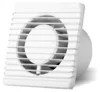 A white bathroom fan is shown against a white background. Produktbild-Vorschau