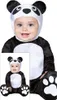 Mädchen Pandakostüm Panda Kostüm Kleid, Größe:128/134 Produktbild-Vorschau 7