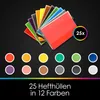 OfficeTree 25x Hefthüllen A4 Bunt - 12 Farben - Produktbild-Vorschau 3