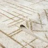 Teppich Wohnzimmer Kurzflor Creme - 80x150 cm - Klassisch Produktbild-Vorschau 4