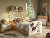 Happy Babies Kinderbett mit Rausfallschutz Junge 140x70 Produktbild-Vorschau 1