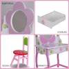 Schminktisch Kinderschminktisch Kindertisch Prinzessin Produktbild-Vorschau 5