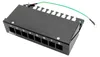ARLI Patchpanel für Keystone Module – 8-Port Patchfeld Produktbild-Vorschau 1