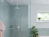 A modern bathroom with a shower. Voir les images du produit