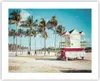 Poster - Poster ohne Rahmen - Strand Miami Florida - 50x40 Produktbild-Vorschau 1