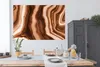 MuchoWow® Poster Achat - Braun - Gold - Geode Stein 180x120 Produktbild-Vorschau 3