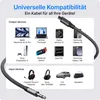 VOOMY USB-C auf 3.5mm Aux Kabel – 1 Meter – Produktbild-Vorschau 5