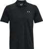 A black Under Armour polo shirt is shown front and center against a white background. Anteprima dell’immagine prodotto